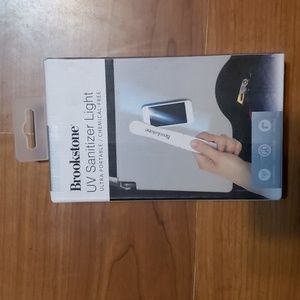 NIB "Brookstone" UV Sanitizer Light Ultra Portable